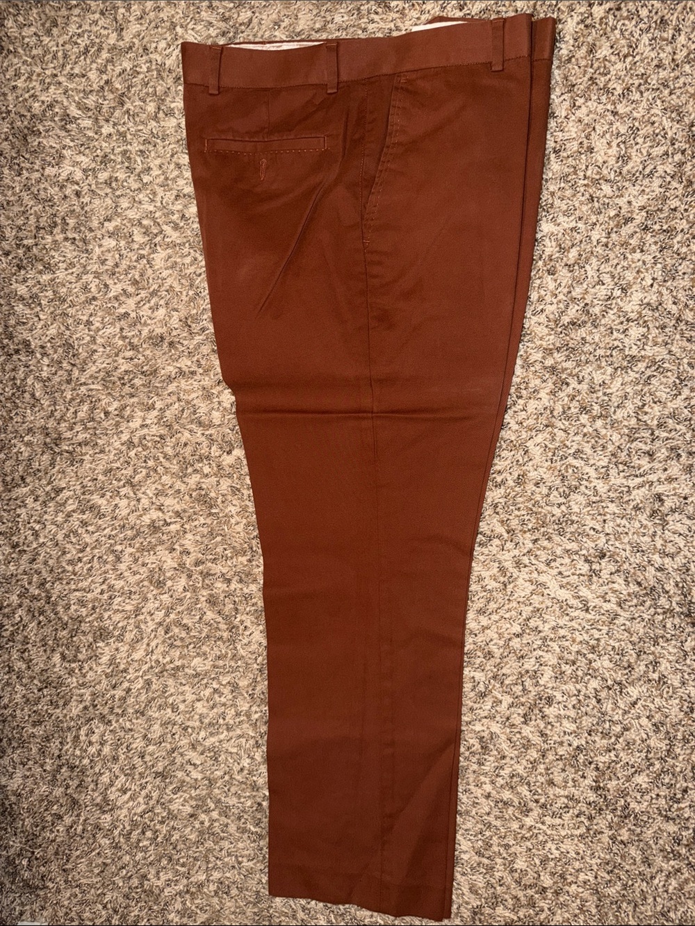 Tasso Elba Slim Fit Brown Chinos